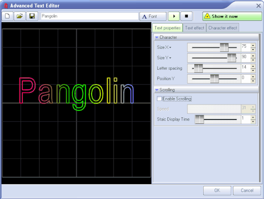 Pangolin laser quickshow download